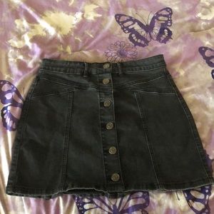 Black bottom down skirt!